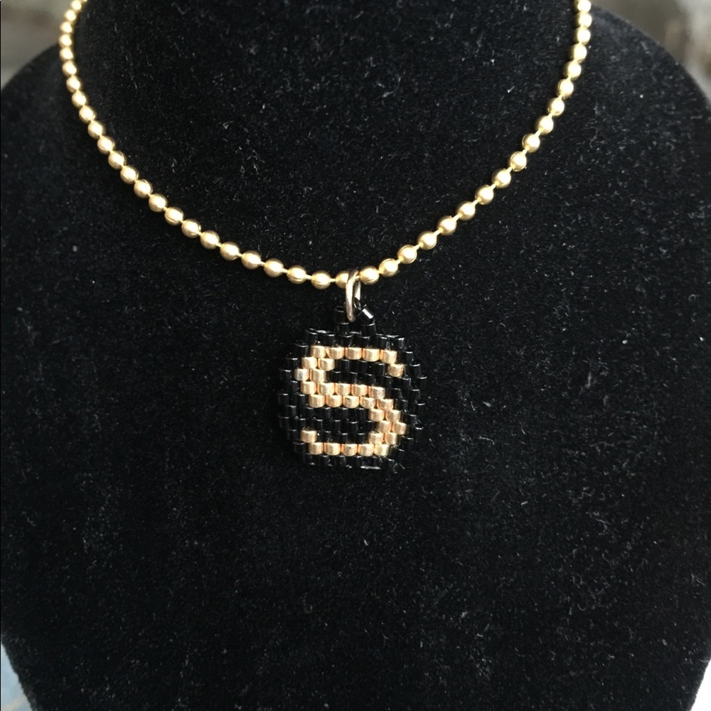 Beaded Initial Pendants. - image 2